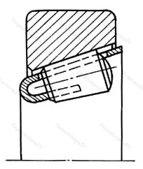 Модификация подшипника 8-977908К размер 40,62x66x13,5