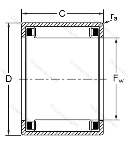 Подшипник HK 2216 в Волжском