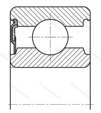 Модификация подшипника 20803АК2У размер 17x47x16 от производителя  ЕПК Модификация подшипника 20803АК2У размер 17x47x16 от производителя  ЕПК