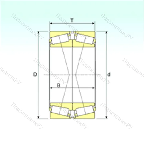Подшипник роликовый радиально-упорный 31316J 1/DF от производителя  ISB