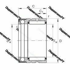 Подшипник NX 20-Z-XL в Волжском