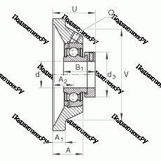 Подшипник PCJ 25-N в Волжском